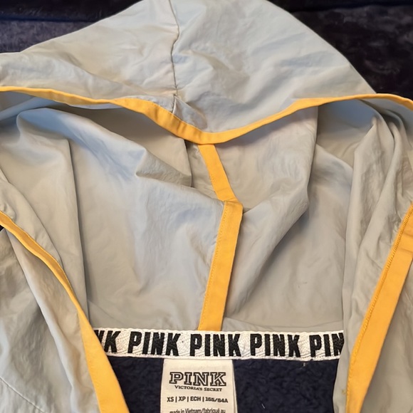 Pink By Victorias Secret Half Zip Sherpa - Picture 5 of 5